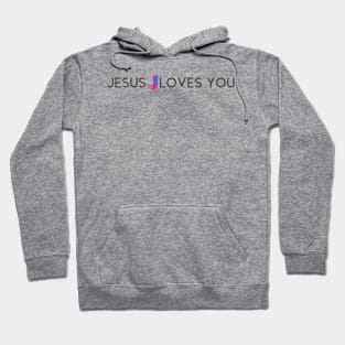 Jesus Loves You Tshirt Hoodie